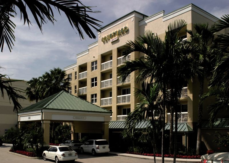 Courtyard By Marriott Miami Aventura Mall Ngoại thất bức ảnh